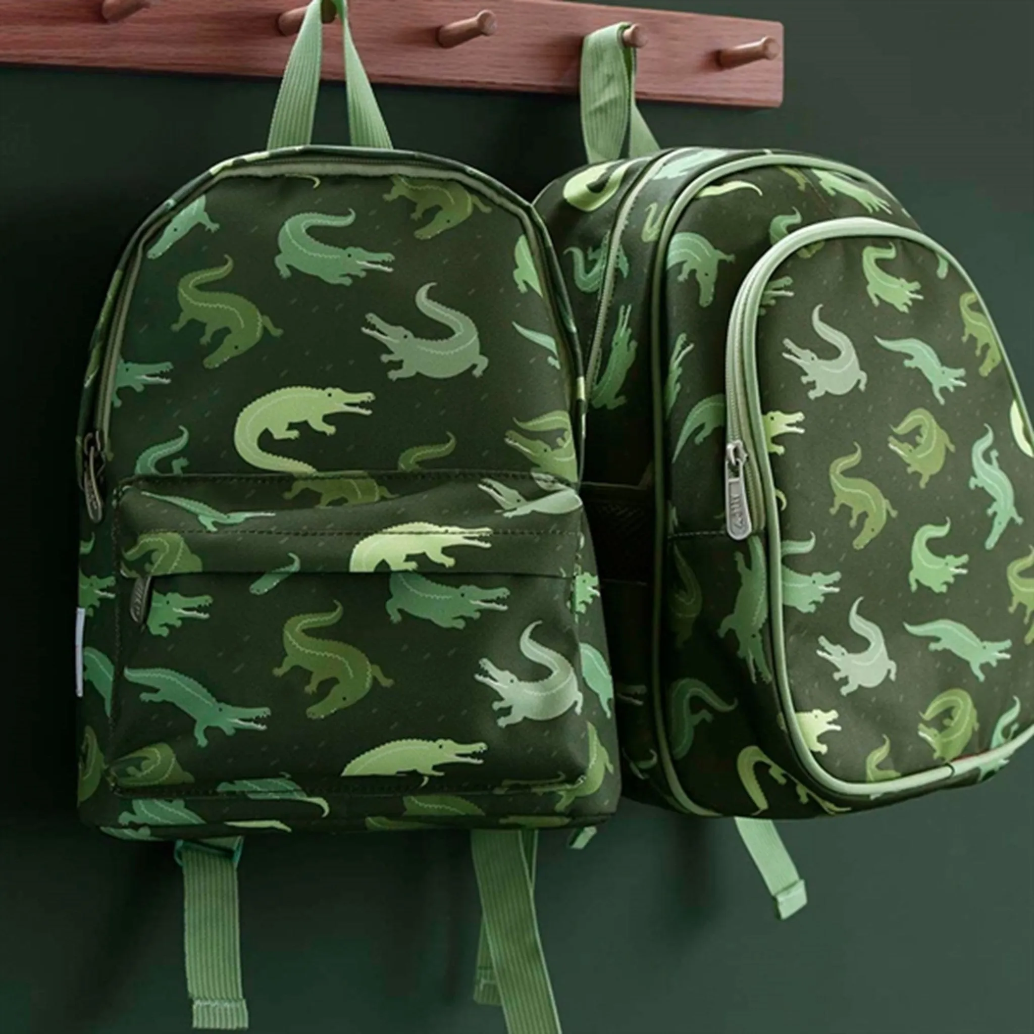 A Little Lovely Company Backpack Small Crocodiles