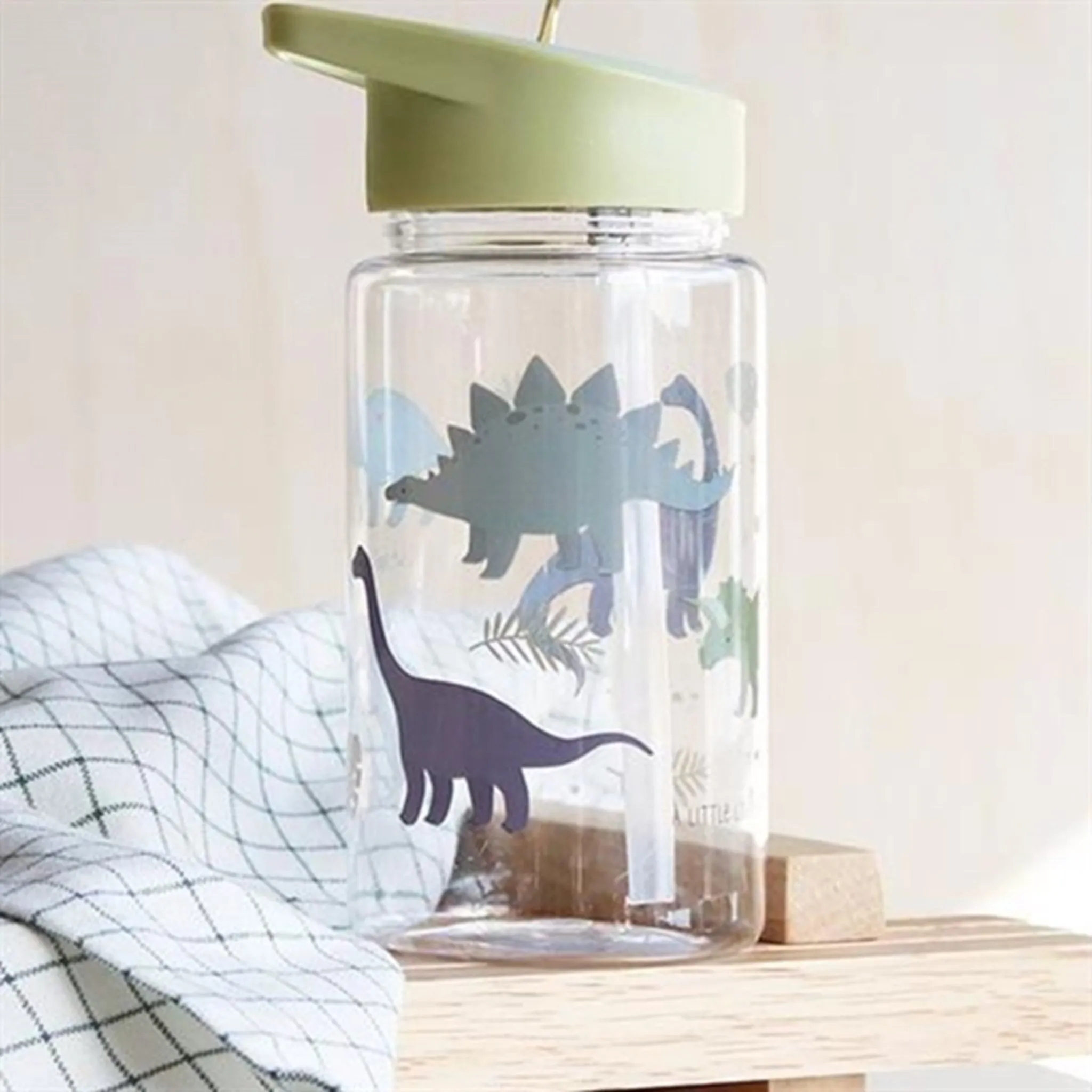 A Little Lovely Company Drink Bottle Dinosaur