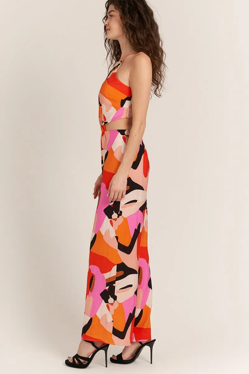 Abstract Jumpsuit