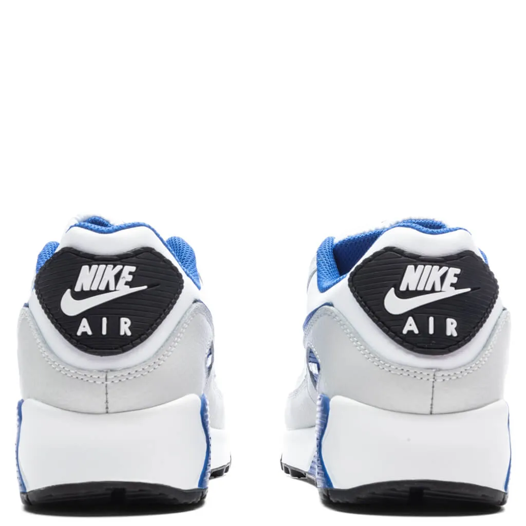 Air Max 90 LTR - White/Game Royal/Photon Dust