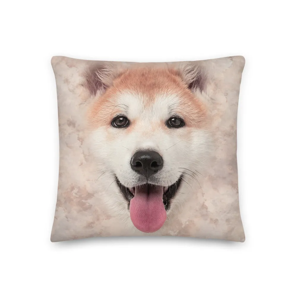 Akita Dog Premium Pillow