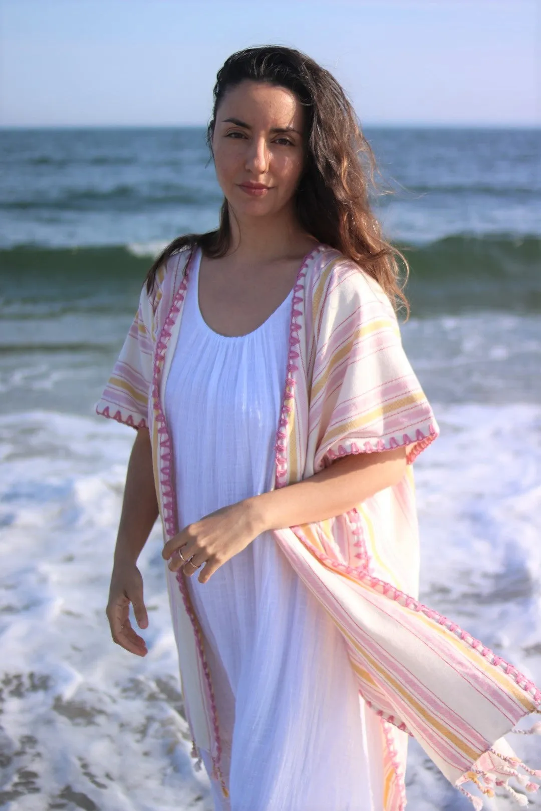 BOHO ROSE Stitched Kaftan