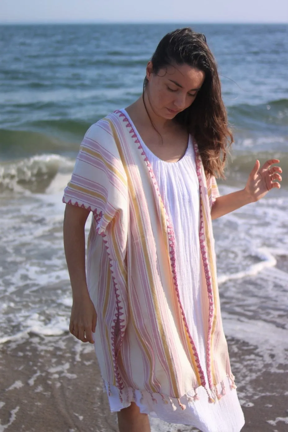 BOHO ROSE Stitched Kaftan