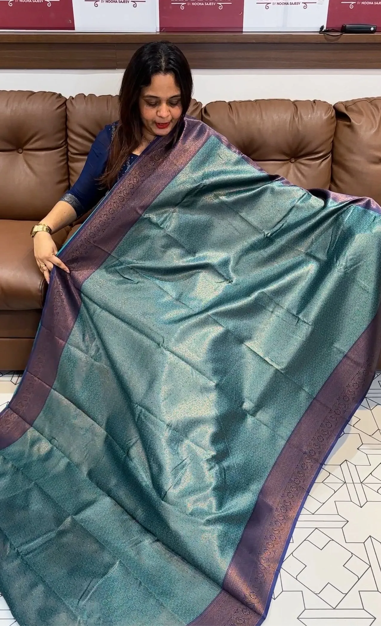 BUDGET BUY SEMI SILK SAREE - IHA 14352