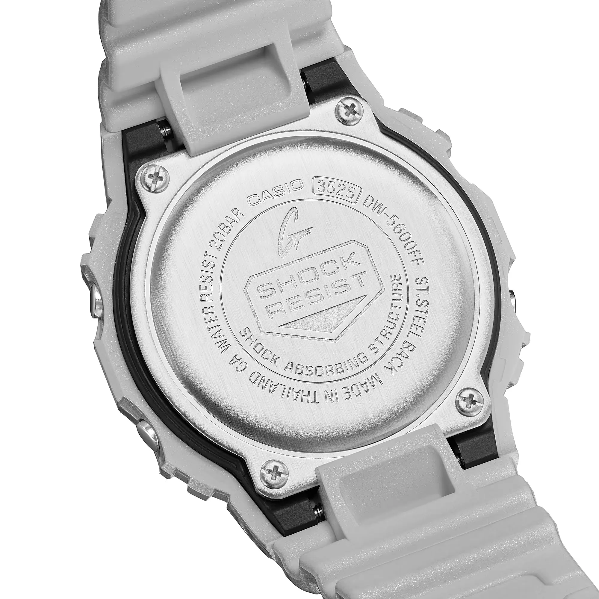 CASIO G-SHOCK DW5600FF-8 Forgotten Future Silver Metallic Watch