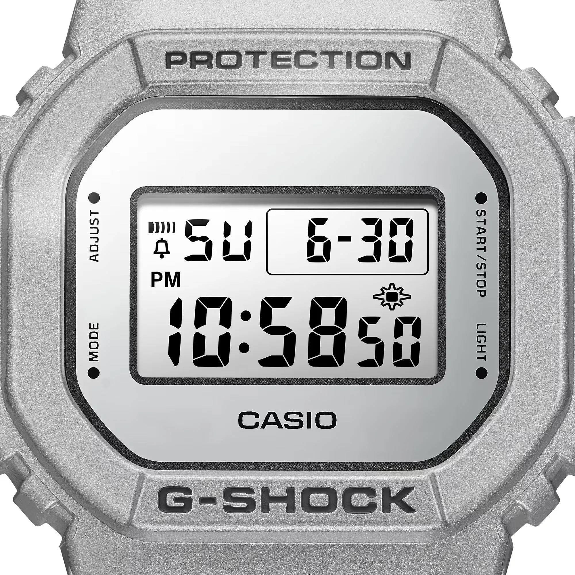 CASIO G-SHOCK DW5600FF-8 Forgotten Future Silver Metallic Watch