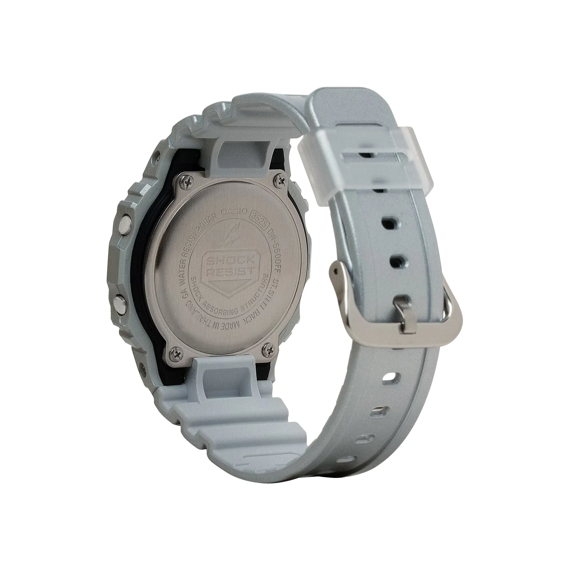 CASIO G-SHOCK DW5600FF-8 Forgotten Future Silver Metallic Watch