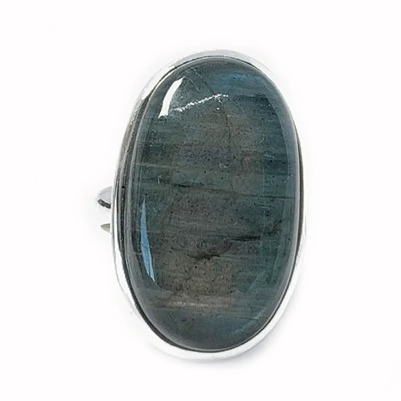 Clancy Labradorite Oval Ring