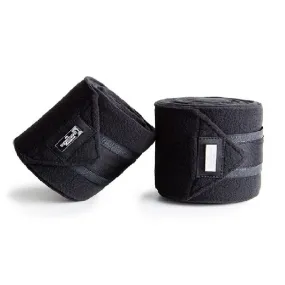 Equestrian Stockholm Fleece Bandages Black Edition