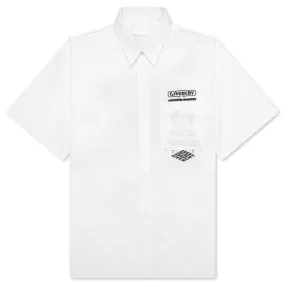 Hawaii Shirt w/ Front Pocket - White