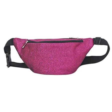 Hot Pink Glitter Fanny Pack