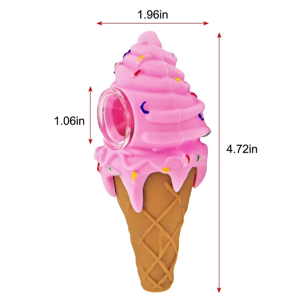 Ice Cream Silicone Pipe