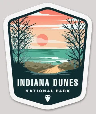 Indiana Dunes National Park Die Cut Sticker