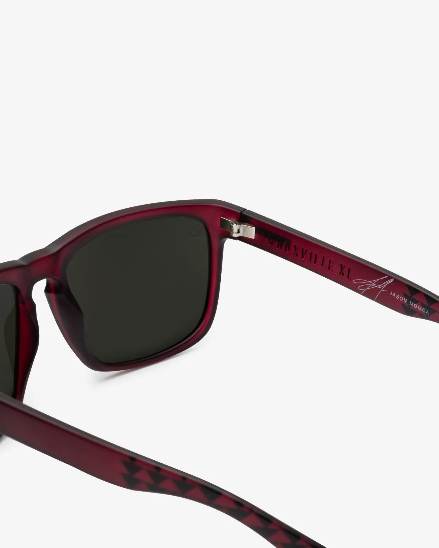 Jason Momoa Knoxville - Momoa Matte Ox Blood Sunglasses