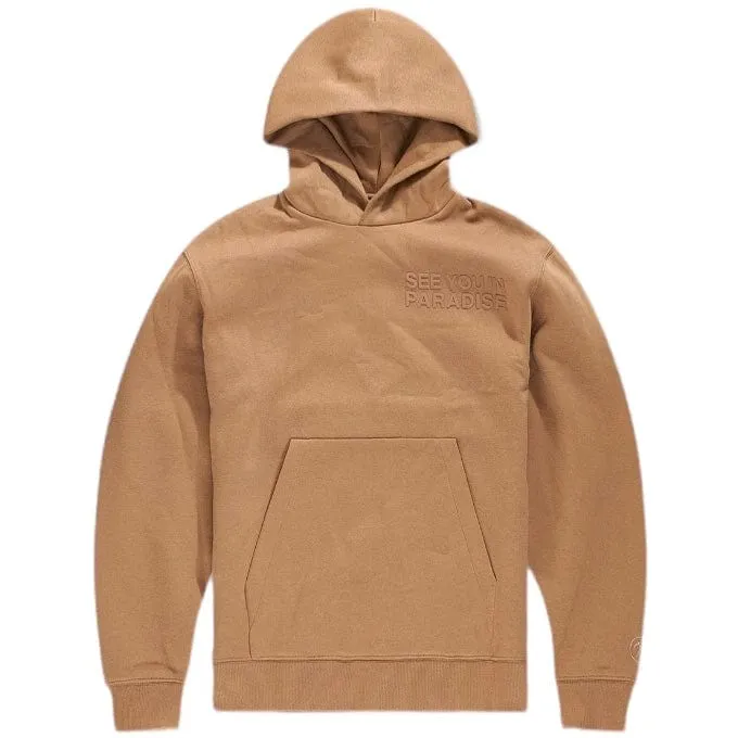 Jordan Craig Paradise Tonal Pullover Hoodie (Mocha) 8550H