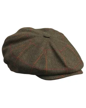 Laksen Hastings Tweed Bakerboy Cap