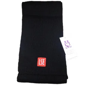 LSE Logo Black Scarf