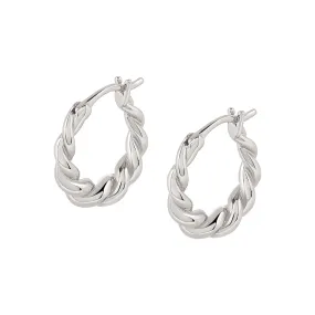 Luca Twisted Hoops