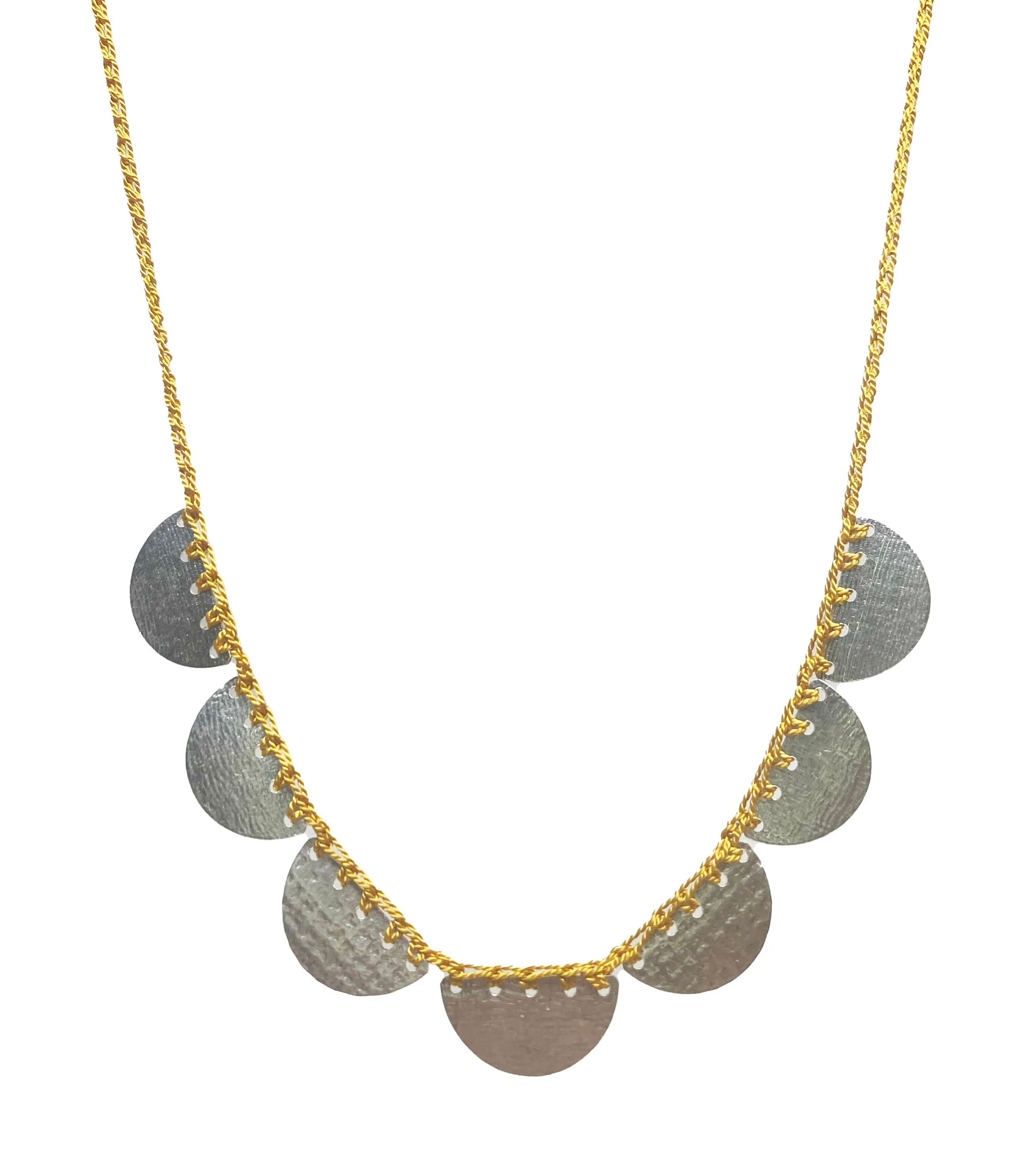 NEW! 7 Half Moon Necklace by Erica Schlueter