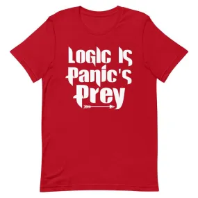 "Logic Is Panic's Prey" Short-Sleeve Unisex T-Shirt