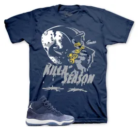 Retro 11 Midnight Navy 82 Shirt - Killa Season - Navy