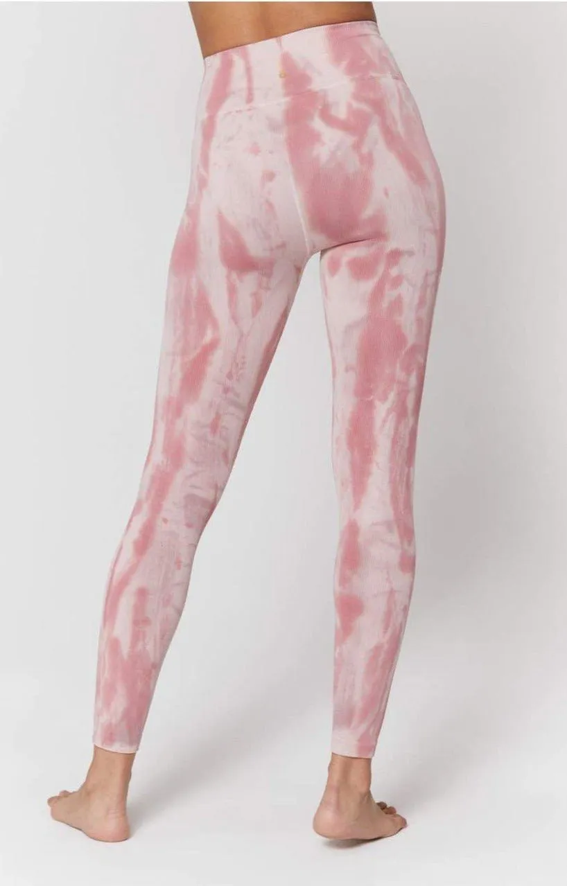 Spiritual Gangster Love Sculpt Winter Rose Tie Dye Leggings