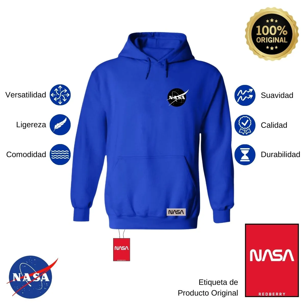 Sudadera para Mujer Hoodie Nasa Constelación