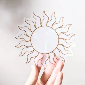 Sun Shaped Suncatcher