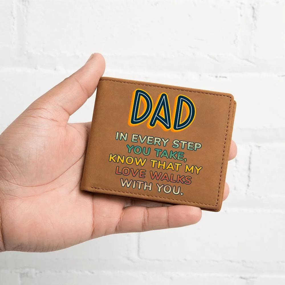 Wallet Design_Dad In Every Step Leather Wallet