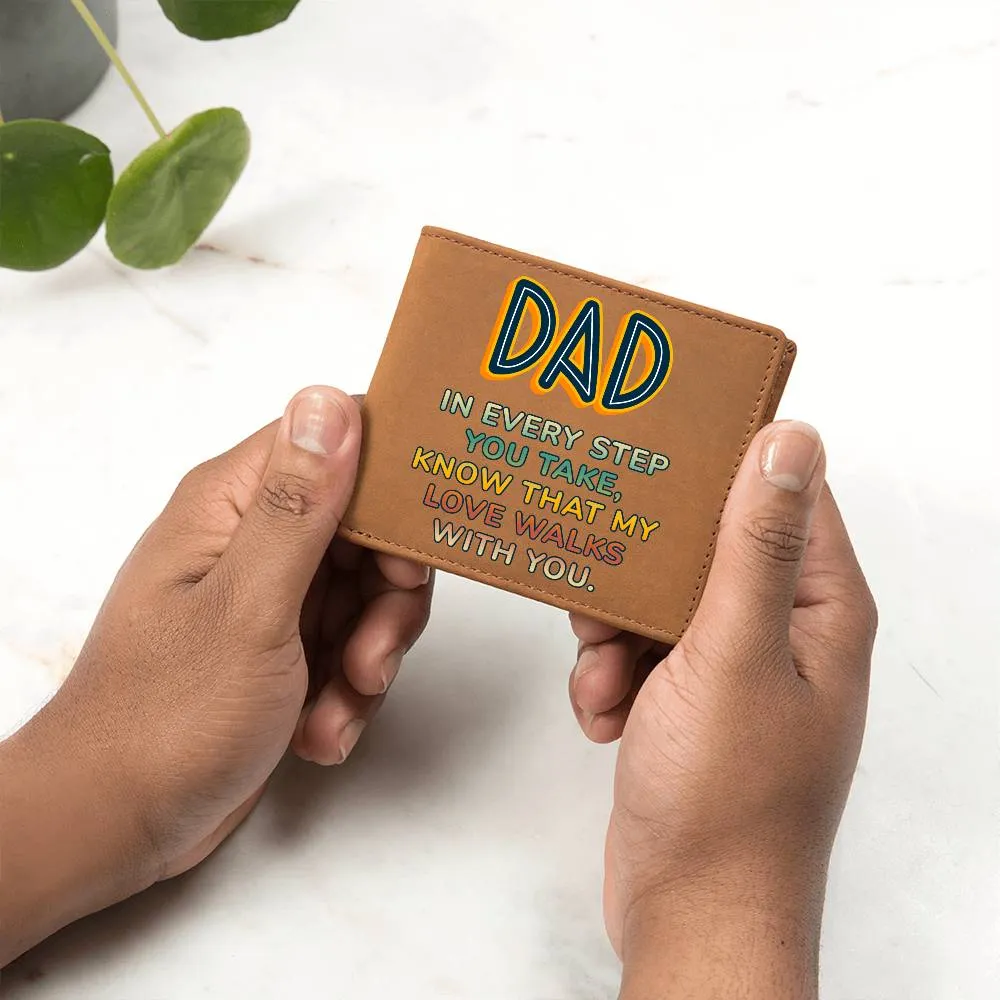 Wallet Design_Dad In Every Step Leather Wallet