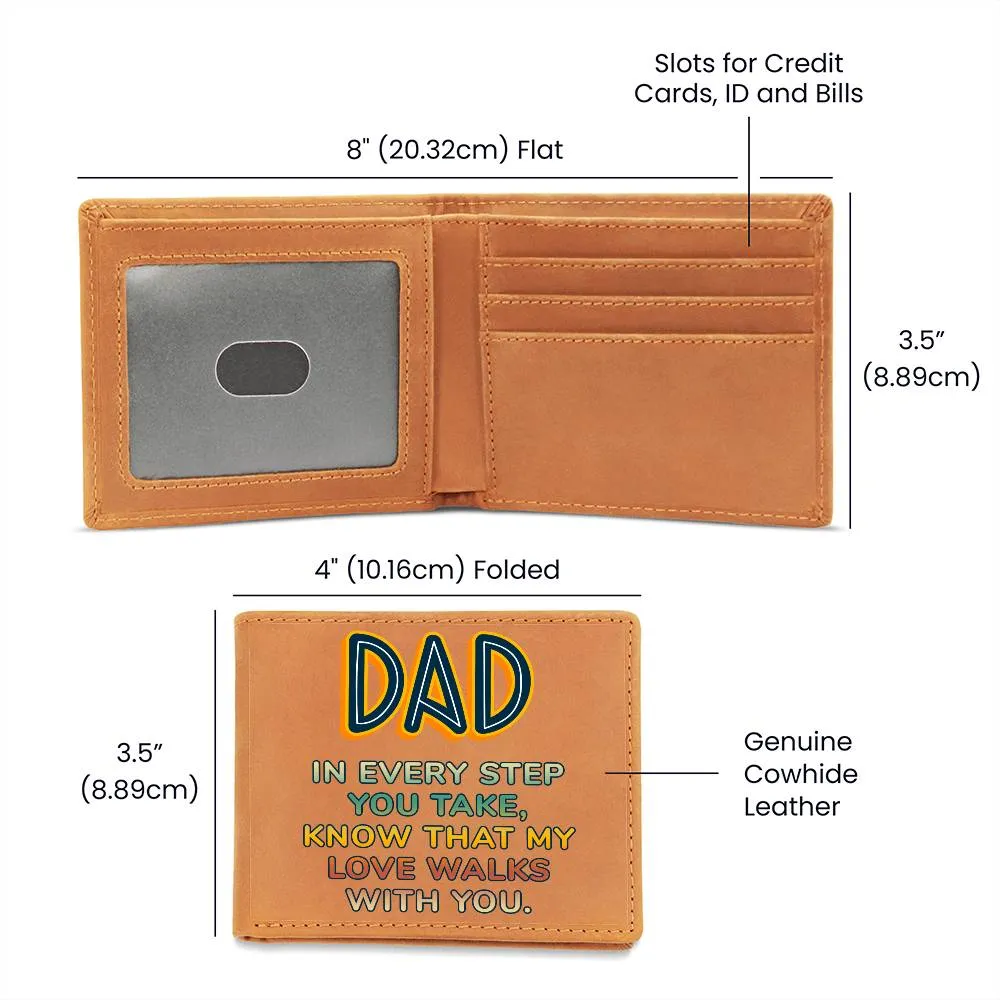 Wallet Design_Dad In Every Step Leather Wallet