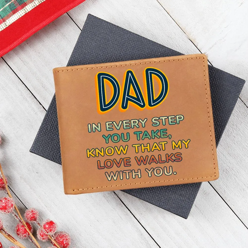 Wallet Design_Dad In Every Step Leather Wallet