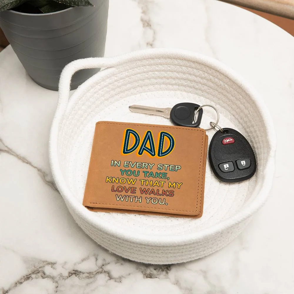 Wallet Design_Dad In Every Step Leather Wallet