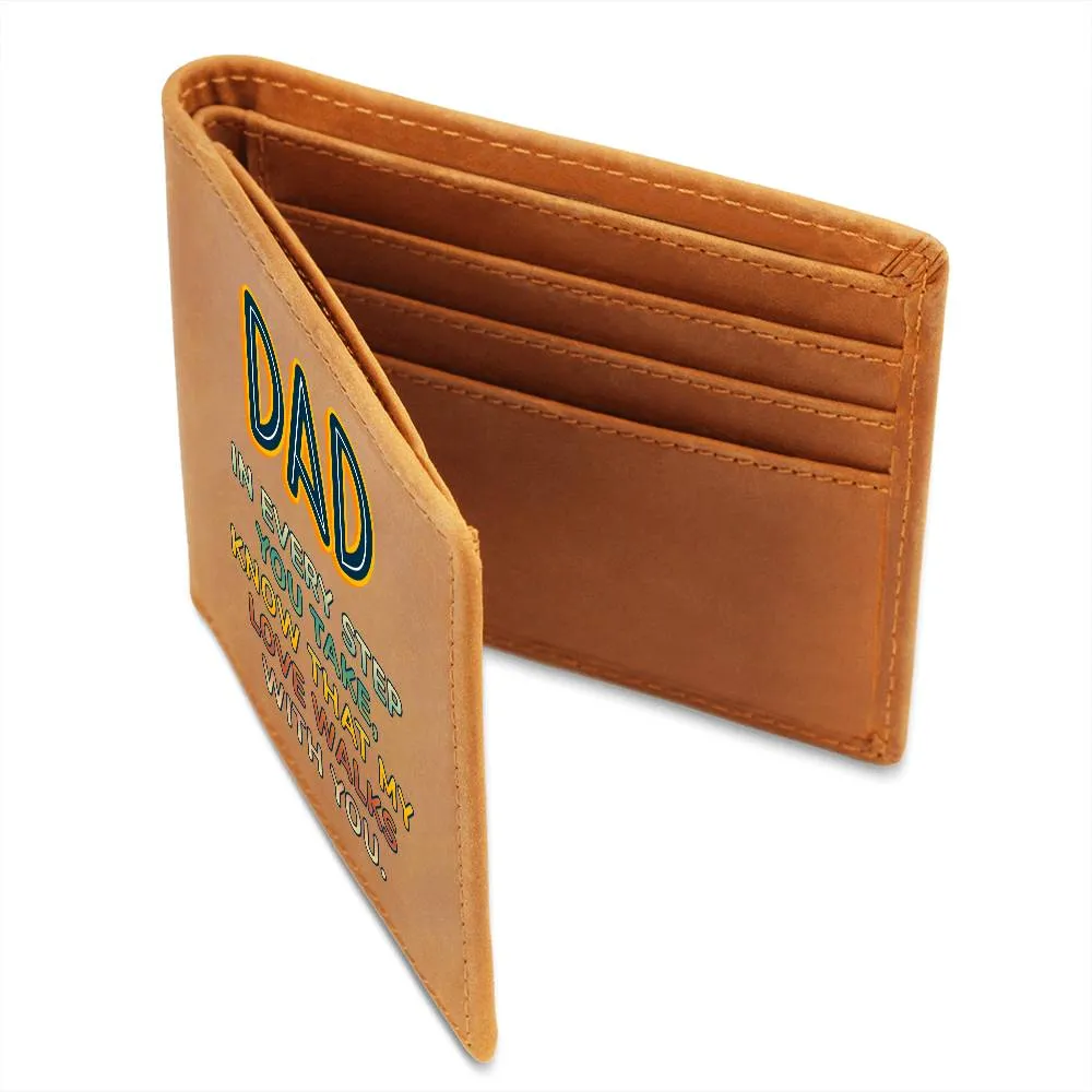 Wallet Design_Dad In Every Step Leather Wallet