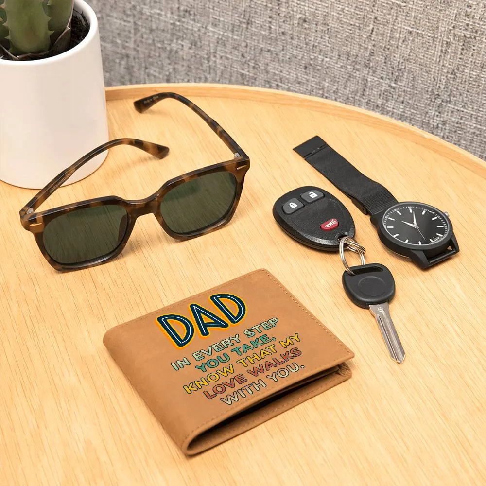 Wallet Design_Dad In Every Step Leather Wallet