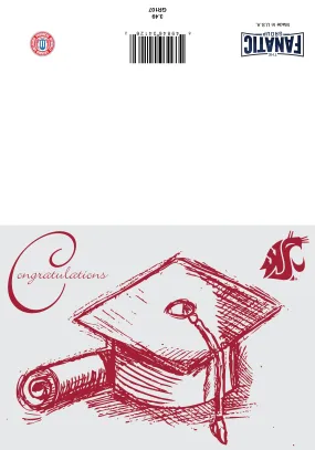 WSU Congratulations Grad Card