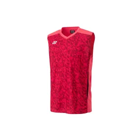 Yonex Japan National Badminton/ Sports Sleeveless Top 10556EX ShineRed MEN'S