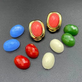 【カナダ輸入】ヴィンテージ JOAN RIVERS インターチェンジブル イヤリング/Vintage JOAN RIVERS Interchangeable Clip On Earrings